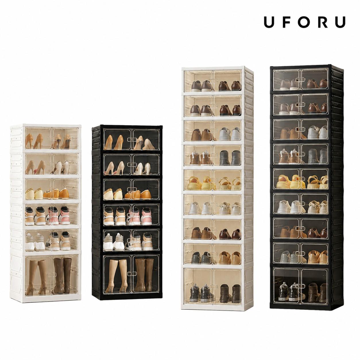 Shoe Box Display - Scarpiera Pieghevole Senza Installazione, Armadio per