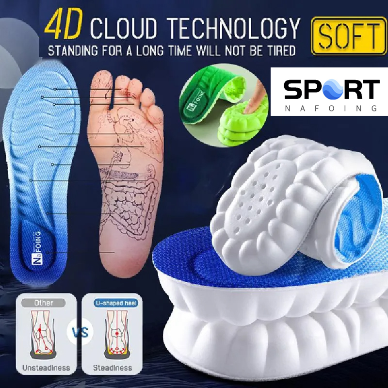 The Sneaker Care - Solette Sportive con Tecnologia 4D Cloud