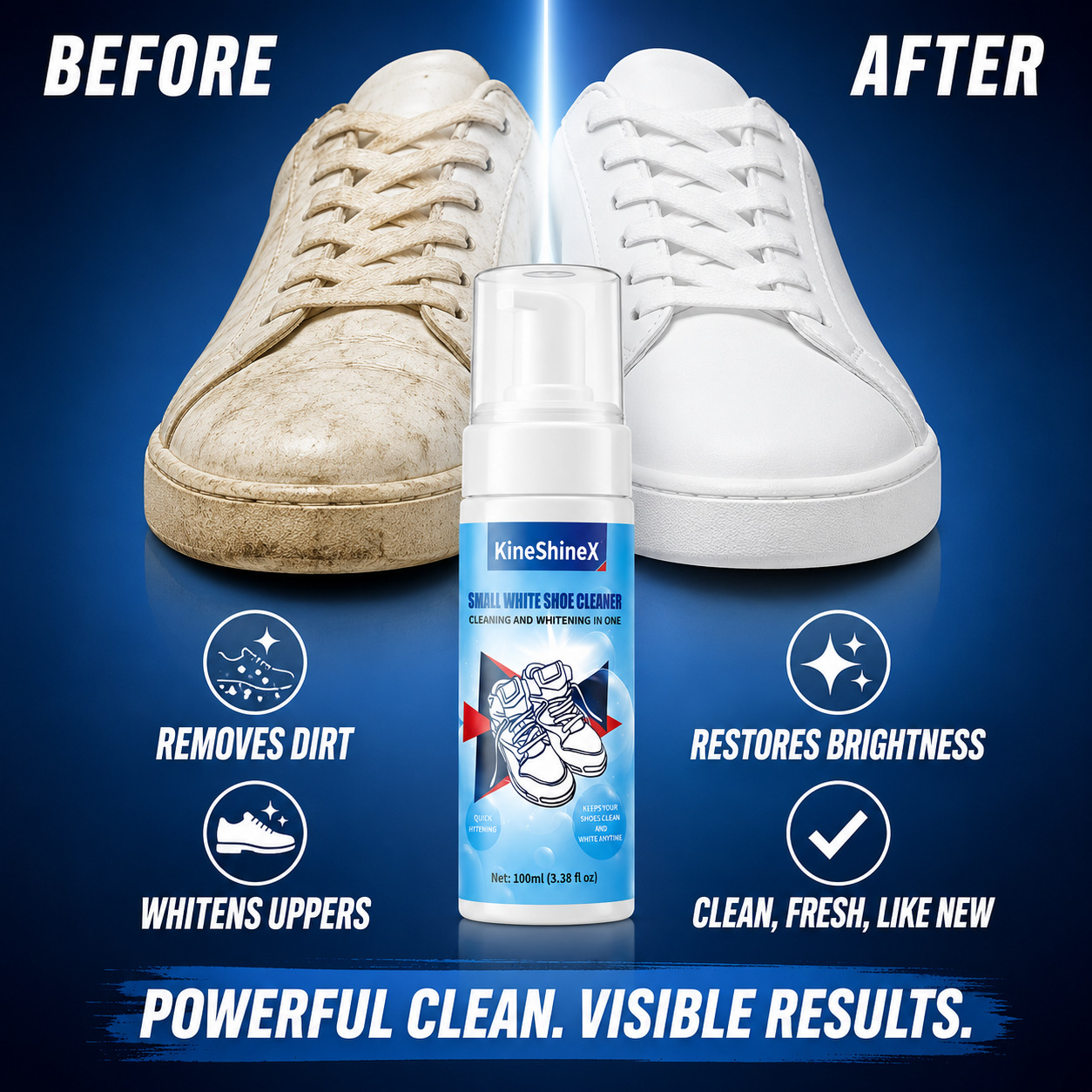 The Sneaker Care - Kit Pulitore per Scarpe Gihen, Detergente