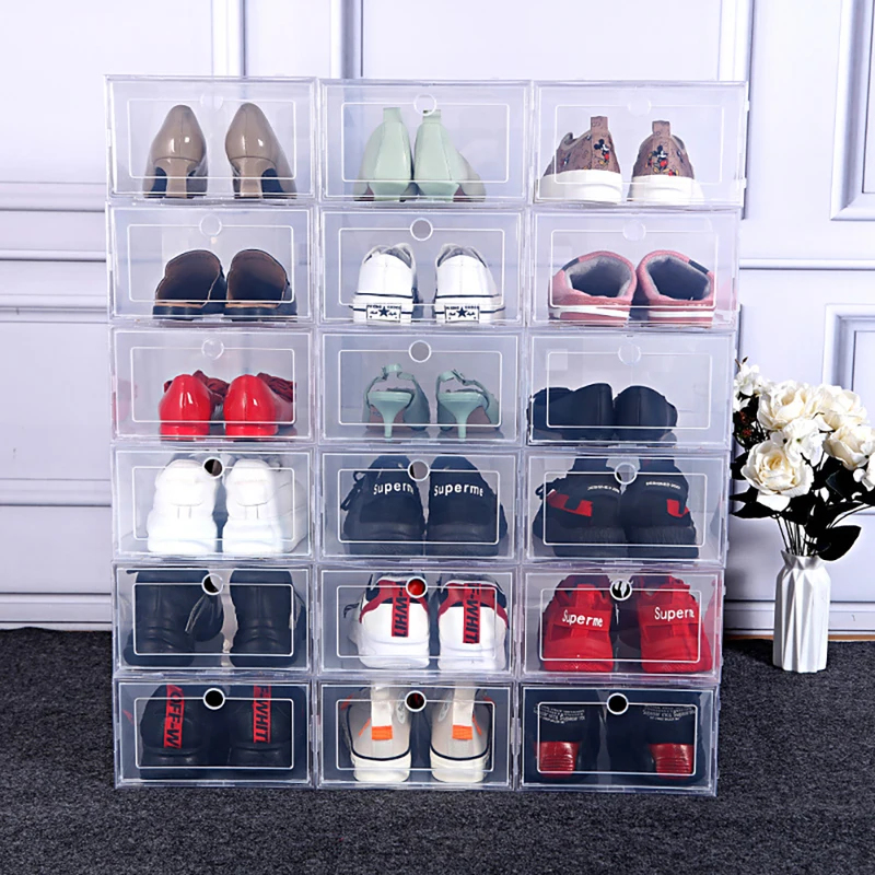 Set di 6 Scatole Trasparenti p - Shoe Box Display recensione e prezzo